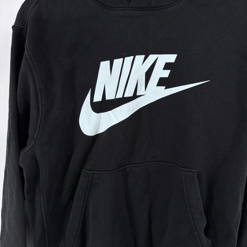 Nike Charcoal Hoodie with‎ Iconic Logo